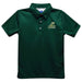 Norfolk State University Spartans Embroidered Hunter Green Short Sleeve Polo Box