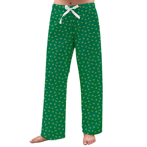 Norfolk State Spartans Vive La Fete Game Day All Over Logo Women Green Lounge Pants