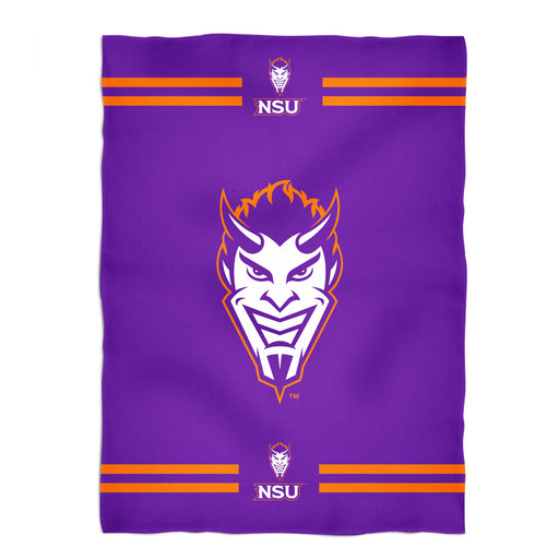 Northwestern State Demons Blanket Purple - Vive La Fête - Online Apparel Store