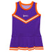 Northwestern State Demons Vive La Fete Game Day Purple Sleeveless Cheerleader Dress