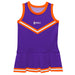 Northwestern State Demons Vive La Fete Game Day Purple Sleeveless Cheerleader Dress