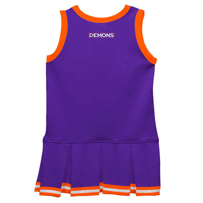 Northwestern State Demons Vive La Fete Game Day Purple Sleeveless Cheerleader Dress - Vive La Fête - Online Apparel Store