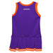 Northwestern State Demons Vive La Fete Game Day Purple Sleeveless Cheerleader Dress - Vive La Fête - Online Apparel Store