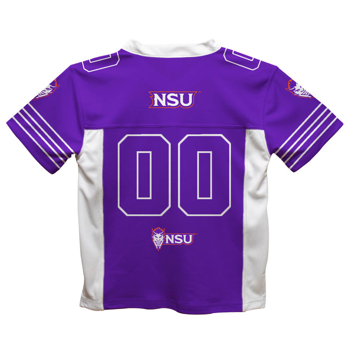 Northwestern State Demons Vive La Fete Game Day Purple Boys Fashion Football T-Shirt - Vive La Fête - Online Apparel Store