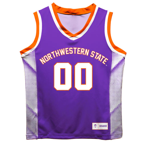 Northwestern State Demons Vive La Fete Game Day Purple Boys Fashion Basketball Top