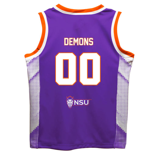 Northwestern State Demons Vive La Fete Game Day Purple Boys Fashion Basketball Top - Vive La Fête - Online Apparel Store