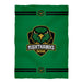 Northern Virginia NightHawks NOVA Game Day Soft Premium Fleece Green Throw Blanket 40 x 58" Logo and Stripes" - Vive La Fête - Online Apparel Store