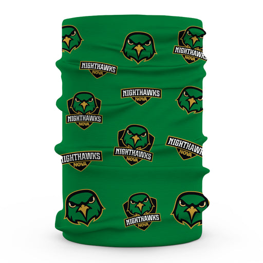 Northern Virginia NightHawks NOVA All Over Logo Game Day  Collegiate Face Cover Soft 4-Way Stretch Neck Gaiter - Vive La Fête - Online Apparel Store