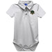 Northern Virginia NightHawks NOVA Embroidered White Solid Knit Polo Onesie