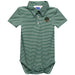 Northern Virginia NightHawks NOVA Embroidered Hunter Green Pencil Stripe Knit Polo Onesie