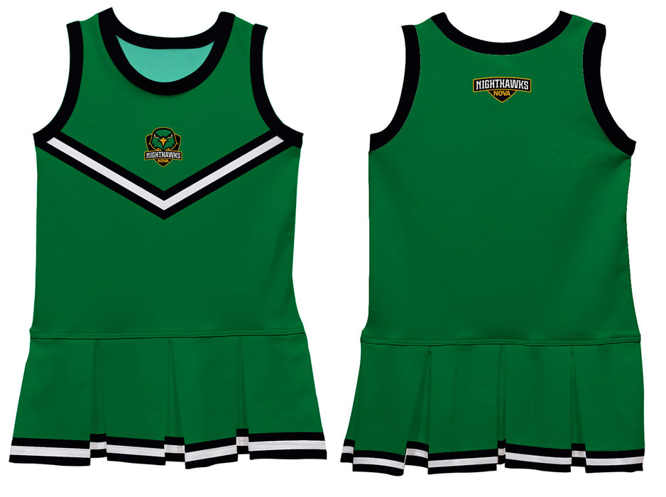 Northern Virginia NightHawks NOVA Vive La Fete Game Day Green Sleeveless Cheerleader Dress - Vive La Fête - Online Apparel Store
