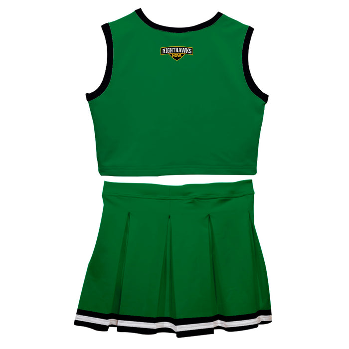 Northern Virginia NightHawks NOVA Vive La Fete Game Day Green Sleeveless Cheerleader Set - Vive La Fête - Online Apparel Store