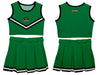 Northern Virginia NightHawks NOVA Vive La Fete Game Day Green Sleeveless Cheerleader Set - Vive La Fête - Online Apparel Store