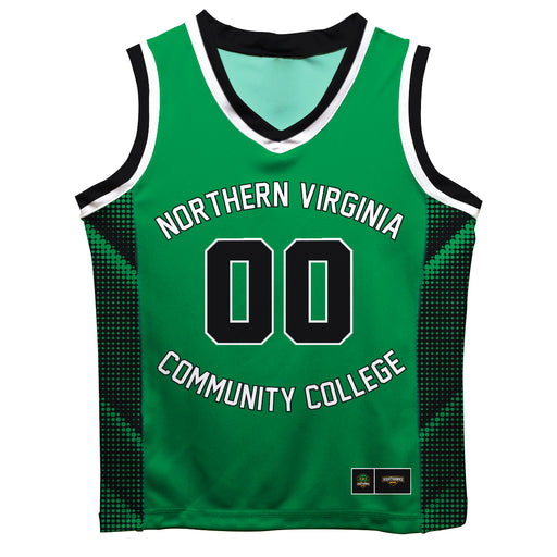 Northern Virginia NightHawks NOVA Vive La Fete Game Day Green Boys Fashion Basketball Top