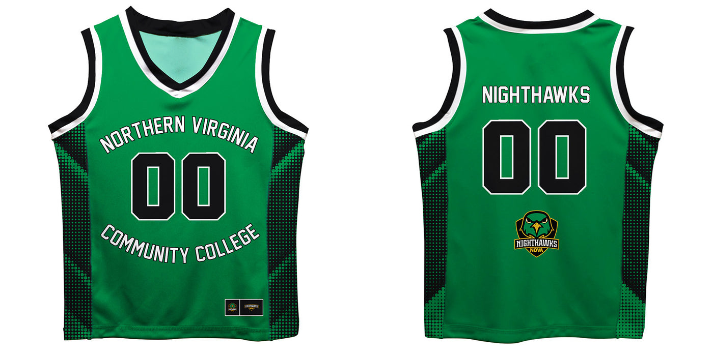 Northern Virginia NightHawks NOVA Vive La Fete Game Day Green Boys Fashion Basketball Top - Vive La Fête - Online Apparel Store