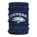 University of Nevada, Reno Wolfpack Vive La Fete All Over Logo Collegiate Face Cover Soft 4-Way Stretch Neck Gaiter - Vive La Fête - Online Apparel Store
