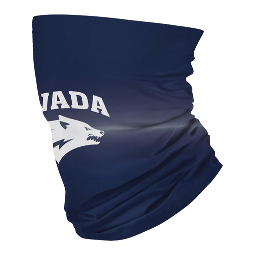 University of Nevada, Reno Wolfpack Vive La Fete Degrade Logo Collegiate Face Cover Soft 4-Way Stretch Neck Gaiter - Vive La Fête - Online Apparel Store
