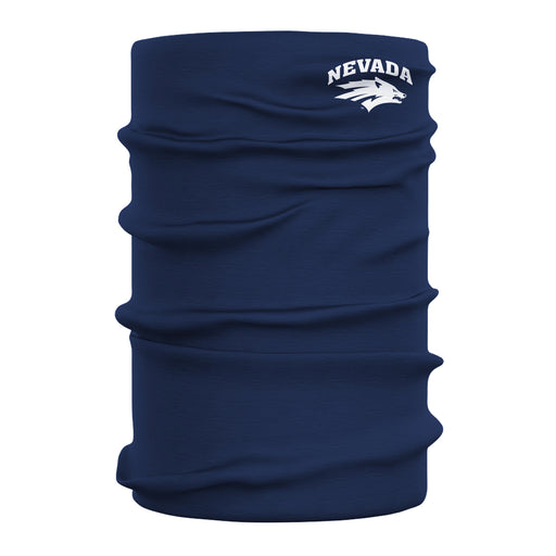 University of Nevada, Reno Wolfpack Vive La Fete Navy Game Day Collegiate Logo Face Cover Soft  4Way Stretch Neck Gaiter - Vive La Fête - Online Apparel Store