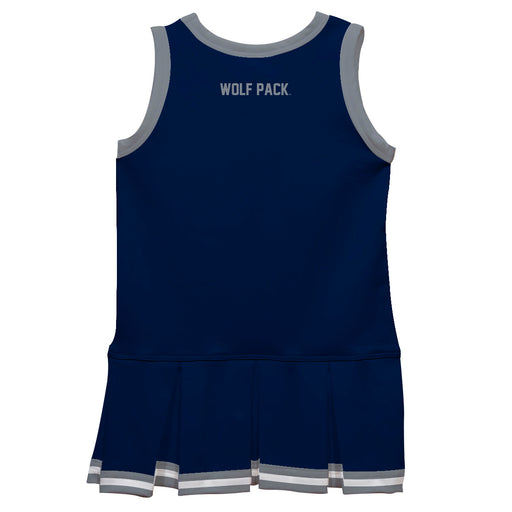 University of Nevada Reno Wolfpack Vive La Fete Game Day Navy Sleeveless Cheerleader Dress - Vive La Fête - Online Apparel Store