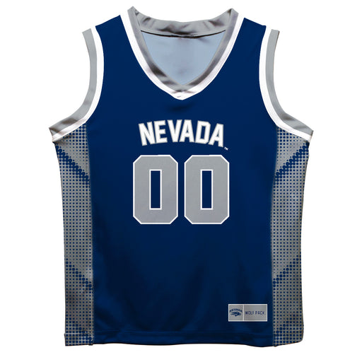 University of Nevada Reno Wolfpack Vive La Fete Game Day Navy Boys Fashion Basketball Top