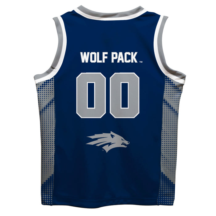 University of Nevada Reno Wolfpack Vive La Fete Game Day Navy Boys Fashion Basketball Top - Vive La Fête - Online Apparel Store
