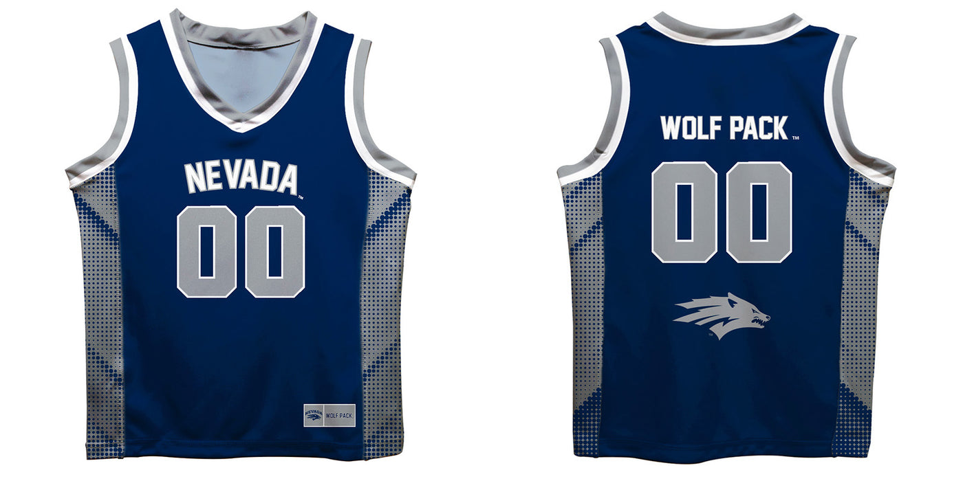 University of Nevada Reno Wolfpack Vive La Fete Game Day Navy Boys Fashion Basketball Top - Vive La Fête - Online Apparel Store