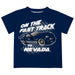 University of Nevada Reno Wolfpack Vive La Fete Fast Track Boys Game Day Navy Short Sleeve Tee