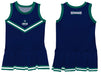 University of North Carolina Seahawks UNCW Vive La Fete Game Day Navy Sleeveless Cheerleader Dress - Vive La Fête - Online Apparel Store
