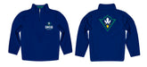 UNC Wilmington Seahawks UNCW Vive La Fete Game Day Solid Teal Quarter Zip Pullover Sleeves - Vive La Fête - Online Apparel Store