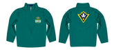 UNC Wilmington Seahawks UNCW Vive La Fete Game Day Solid Teal Quarter Zip Pullover Sleeves - Vive La Fête - Online Apparel Store