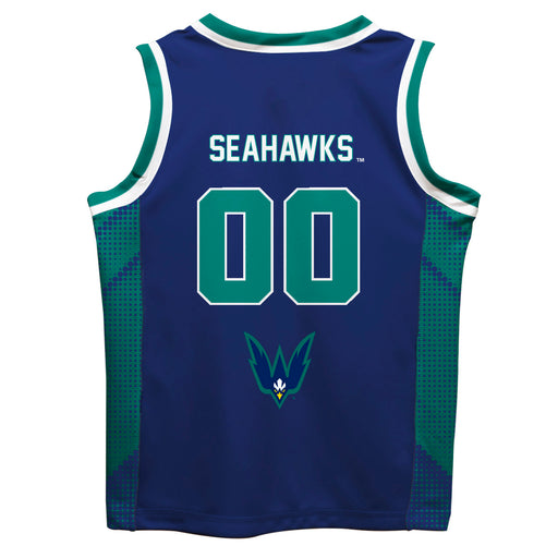 University of North Carolina Seahawks UNCW Vive La Fete Game Day Blue Boys Fashion Basketball Top - Vive La Fête - Online Apparel Store