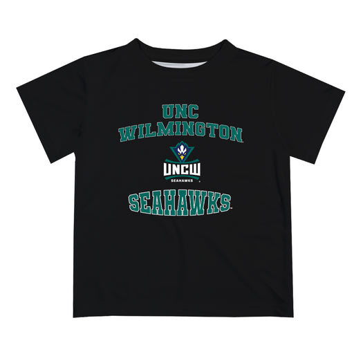 UNC Wilmington Seahawks UNCW Vive La Fete Boys Game Day V3 Black Short Sleeve Tee Shirt
