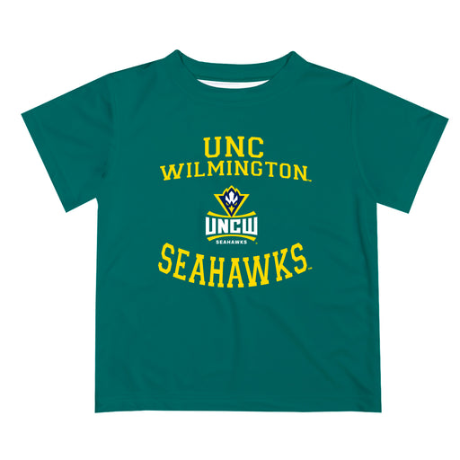 UNC Wilmington Seahawks UNCW Vive La Fete Boys Game Day V1 Teal Short Sleeve Tee Shirt