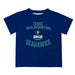 UNC Wilmington Seahawks UNCW Vive La Fete Boys Game Day V1 Navy Short Sleeve Tee Shirt