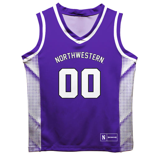 Northwestern University Wildcats Vive La Fete Game Day Purple Boys Fashion Basketball Top