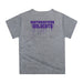 Northwestern University Wildcats Original Dripping Football Helmet T-Shirt by Vive La Fete - Vive La Fête - Online Apparel Store