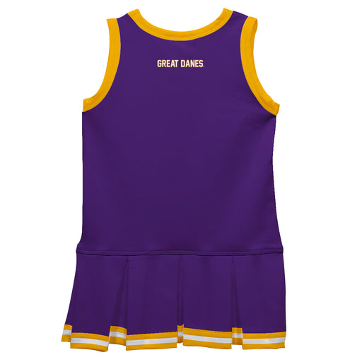 UALBANY Great Danes Vive La Fete Game Day Purple Sleeveless Cheerleader Dress - Vive La Fête - Online Apparel Store