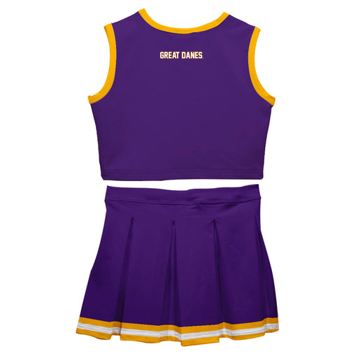UALBANY Great Danes Vive La Fete Game Day Purple Sleeveless Cheerleader Set - Vive La Fête - Online Apparel Store