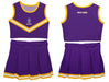 UALBANY Great Danes Vive La Fete Game Day Purple Sleeveless Cheerleader Set - Vive La Fête - Online Apparel Store