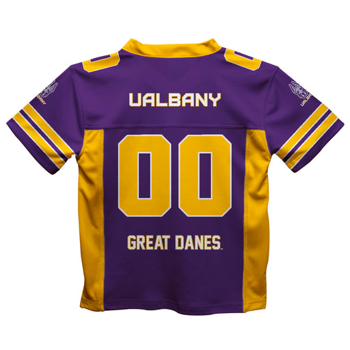 University at Albany Great Danes UALBANY  Vive La Fete Game Day Purple Boys Fashion Football T-Shirt - Vive La Fête - Online Apparel Store