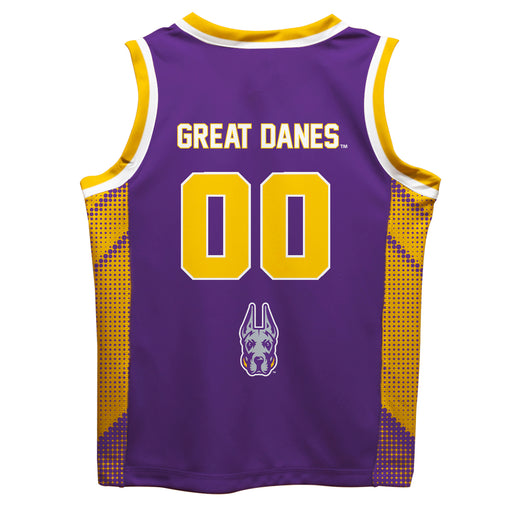 University at Albany Great Danes UALBANY  Vive La Fete Game Day Purple Boys Fashion Basketball Top - Vive La Fête - Online Apparel Store