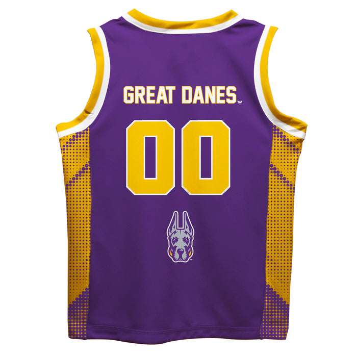 University at Albany Great Danes UALBANY  Vive La Fete Game Day Purple Boys Fashion Basketball Top - Vive La Fête - Online Apparel Store