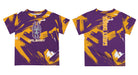 University at Albany Great Danes UALBANY  Vive La Fete Boys Game Day Gray Short Sleeve Tee Paint Brush - Vive La Fête - Online Apparel Store