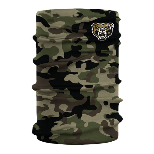 Oakland Golden Grizzlies Neck Gaiter Camo Green - Vive La Fête - Online Apparel Store