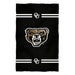 Oakland Golden Grizzlies Vive La Fete Game Day Absorvent Premium Black Beach Bath Towel 51 x 32" Mascot and Stripes" - Vive La Fête - Online Apparel Store