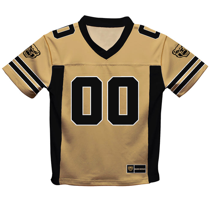 Oakland University Golden Grizzlies Vive La Fete Game Day Gold Boys Fashion Football T-Shirt