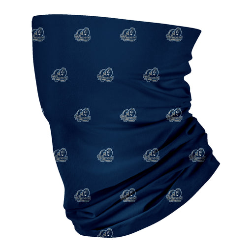 Old Dominion Monarchs Vive La Fete All Over Logo Game Day Collegiate Face Cover Soft 4-Way Stretch Two Ply Neck Gaiter - Vive La Fête - Online Apparel Store