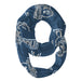 Old Dominion Monarchs Vive La Fete Repeat Logo Game Day Collegiate Women Light Weight Ultra Soft Infinity Scarf