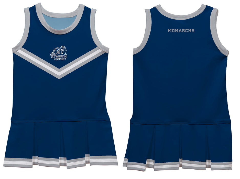 Old Dominion Monarchs Vive La Fete Game Day Blue Sleeveless Cheerleader Dress - Vive La Fête - Online Apparel Store