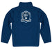 Old Dominion Monarchs Vive La Fete Game Day Solid Gray Quarter Zip Pullover Sleeves - Vive La Fête - Online Apparel Store
